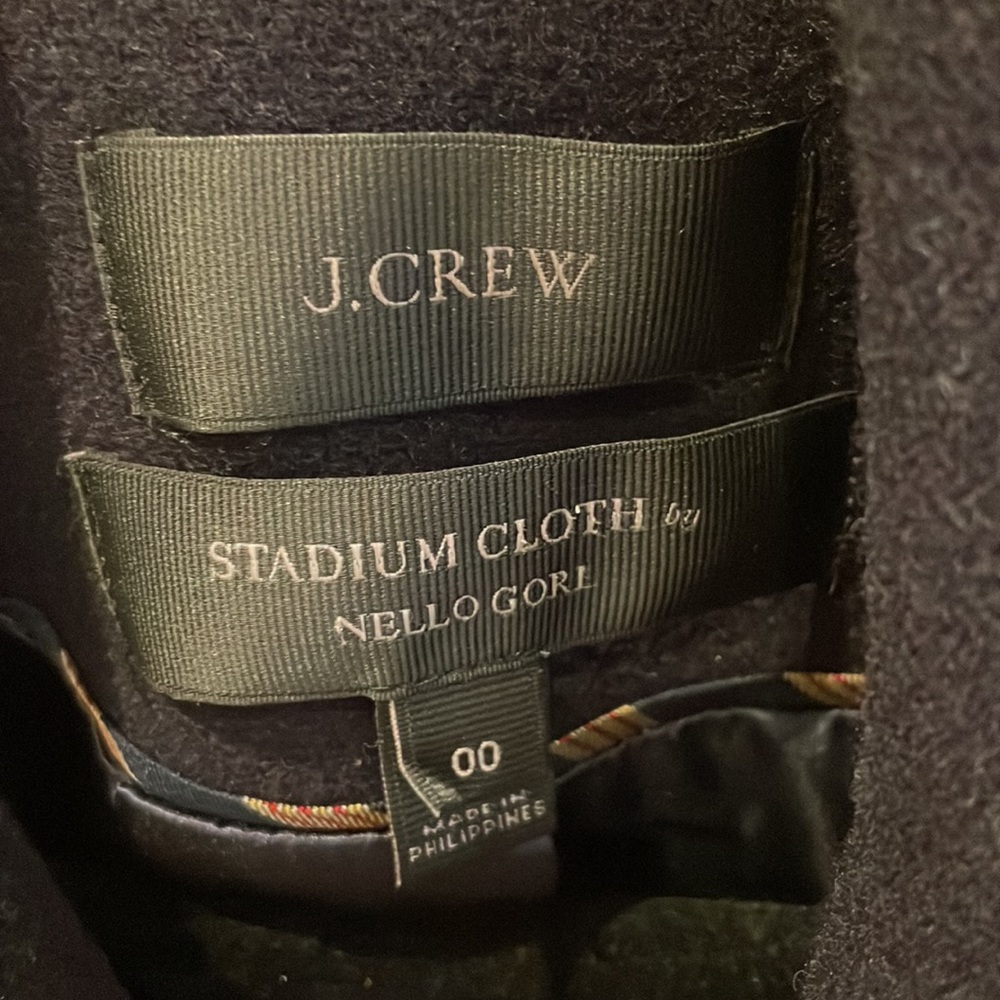 J Crew navy pea coat - Picture 4 of 4